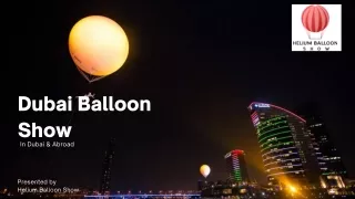 Aerial Balloon Performer