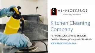 Kitchen Cleaning Company​