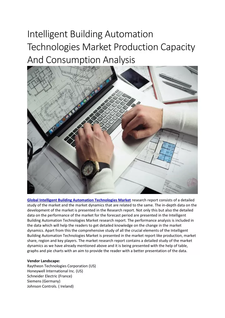 intelligent building automation technologies