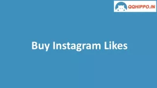 Buy Instagram Likes I QQHippo.In