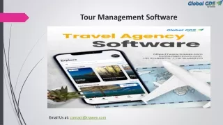 tour management software