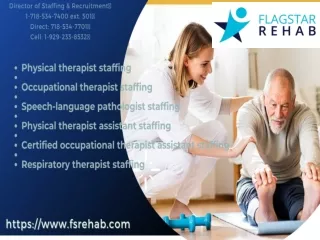 Flag Star Rehab | Top-quality therapist recruiting company in New York