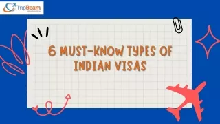 6 Must-Know Types Of Indian Visas