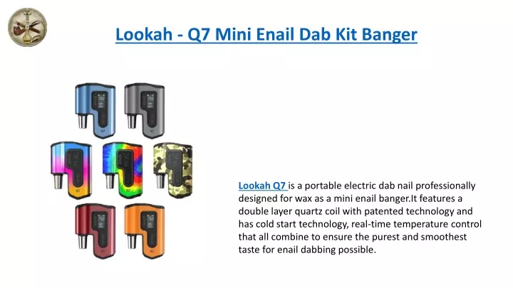 lookah q7 mini enail dab kit banger