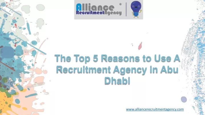 the top 5 reasons to use a recruitment agency