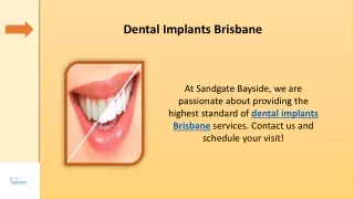Dental Implants Brisbane