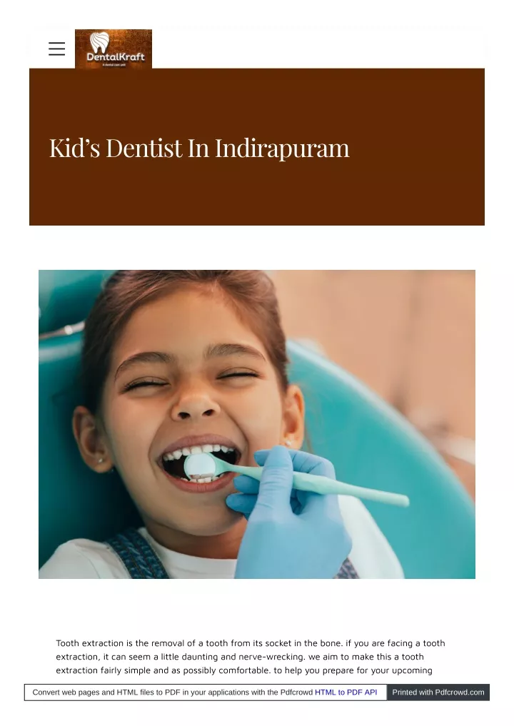 kid s dentist in indirapuram