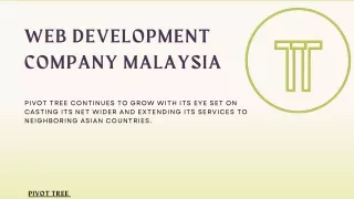 Web Development Company malaysia