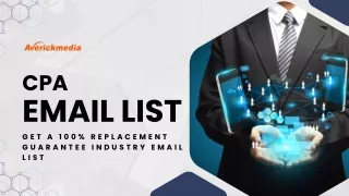 cpa email list