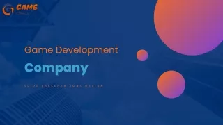 Game development company in India