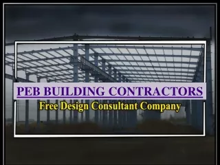PEB Building Contractors cost estimation in India