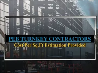 PEB Contractors Companies |