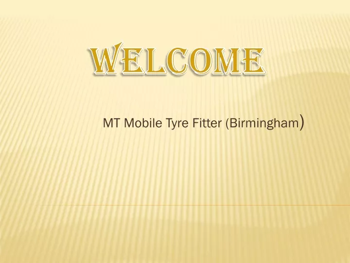 mt mobile tyre fitter birmingham