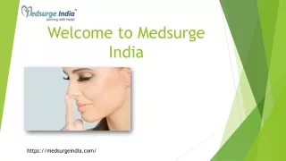 Rhinoplasty Surgery in Malaysia - Medsurge India