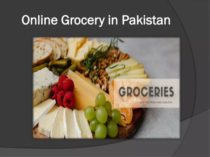 online grocery in pakistan