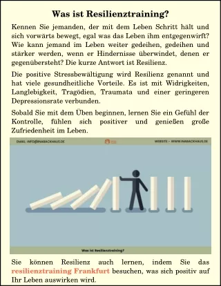 was ist resilienztraining kennen sie jemanden