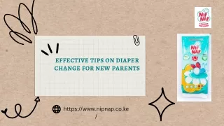 Effective Tips on Diaper Change For New Parents