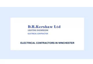electrical contractors in winchester