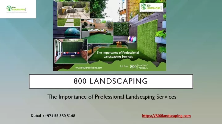 800 landscaping