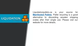 liquidationpallets ca is your source