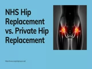 NHS Hip Replacement vs. Private Hip Replacement