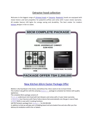 extractor hood collection