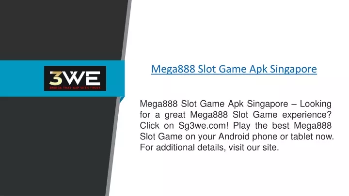 mega888 slot game apk singapore