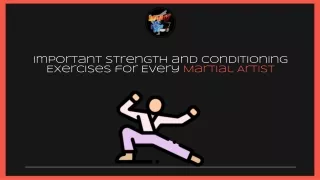 important strength and conditioning exercises for every martial artist