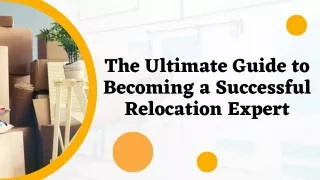 Find the Best Relocation Expert