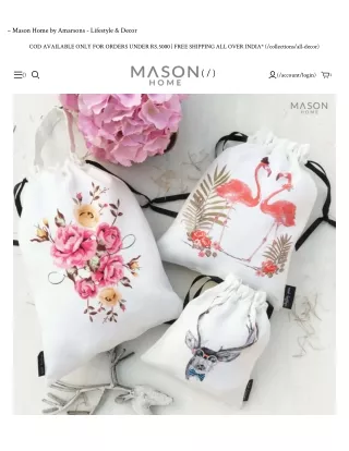 Buy utility bags _ Multi-utility bags online _ Mason Home