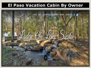 El Paso Vacation Cabin By Owner