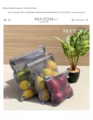 Buy premium fridge storage bag online _ Mason Home