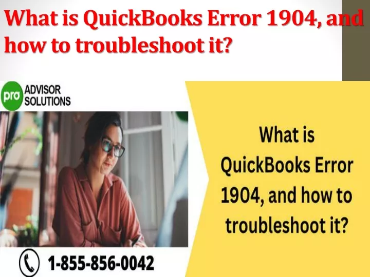 what is quickbooks error 1904 and how to troubleshoot it