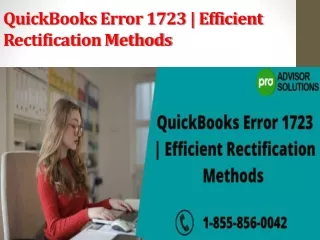 quickbooks error 1723 efficient rectification methods