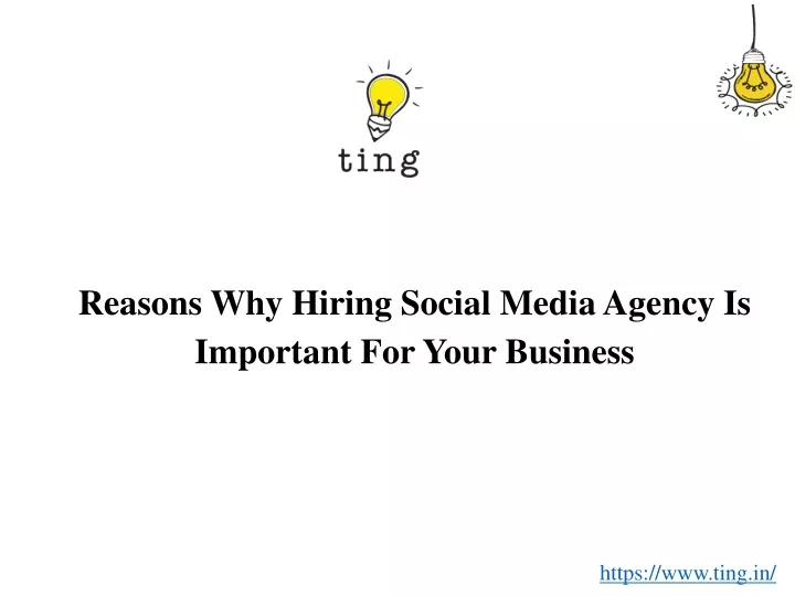 reasons why hiring social media agency