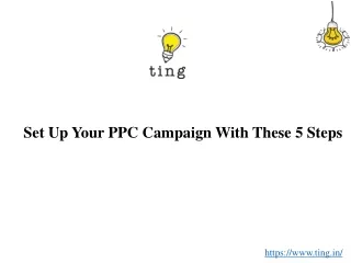set up your ppc campaign with these 5 steps