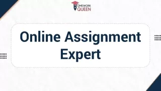 Get the Best Online Assignment Help from Ph. D Experts