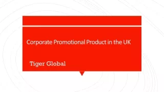 corporate promotional product