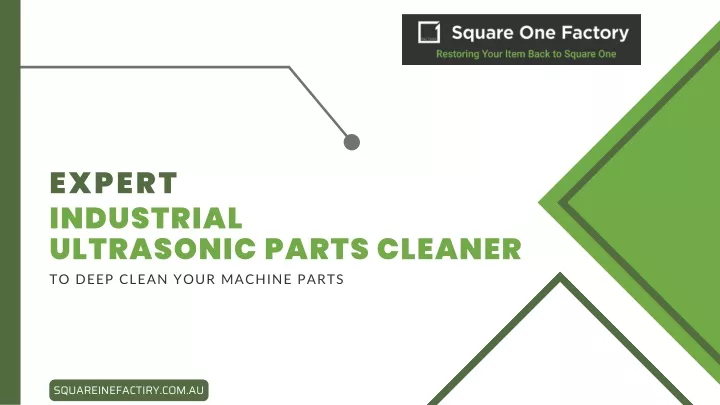 expert industrial ultrasonic parts cleaner