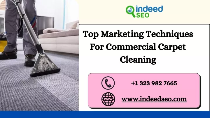 top marketing techniques for commercial carpet