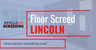 Service Top Floor Screed Lincoln