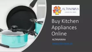 Buy Kitchen Appliances Online