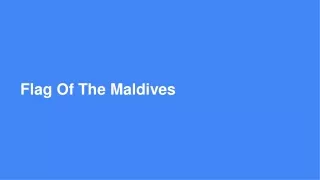 flag of the maldives