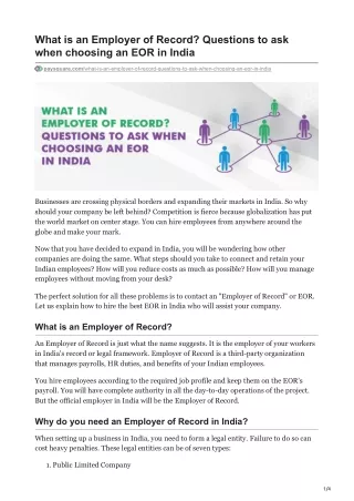 paysquare.com-What is an Employer of Record Questions to ask when choosing an EOR in India (2)