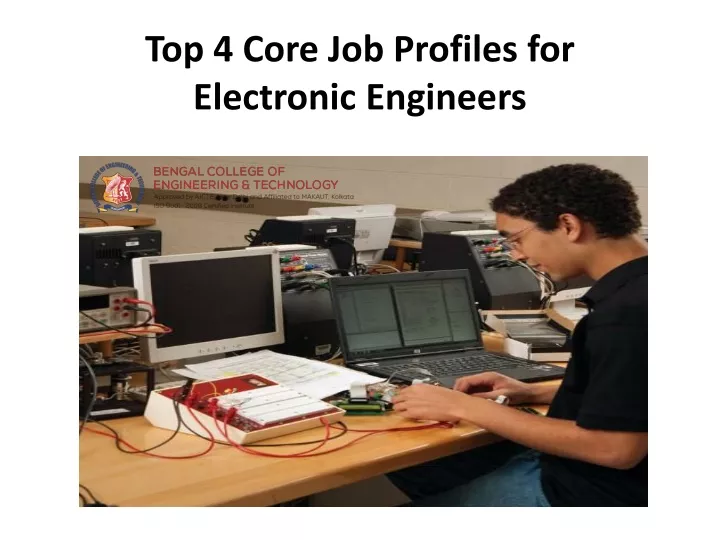 top 4 core job profiles for electronic engineers