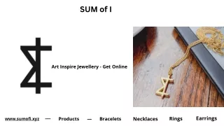 Art Inspire Jewellery - Get Online - SUM of I