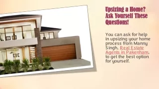Upsizing a Home Ask Yourself These Questions!