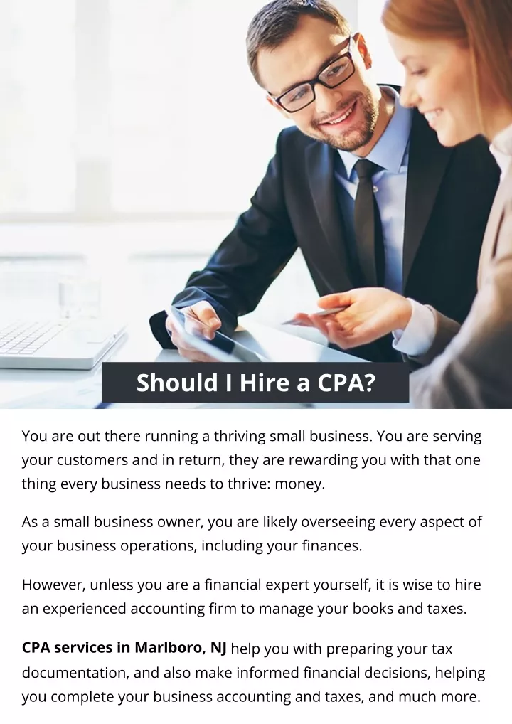 should i hire a cpa