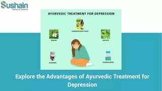 Explore thedvantages of Ayurvedic Treatment for Depression