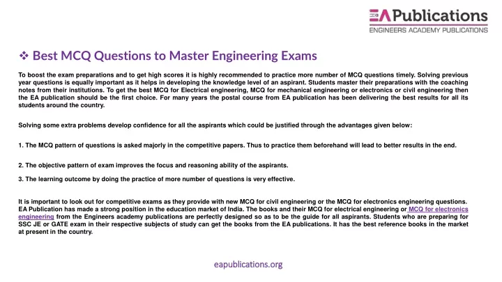 best mcq questions to master engineering exams